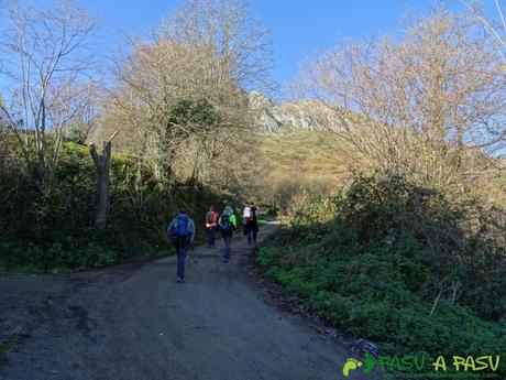 Carretera entre la Vara y Bosbies