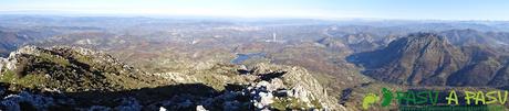 Panorámica desde La Mostayal hacia Oviedo