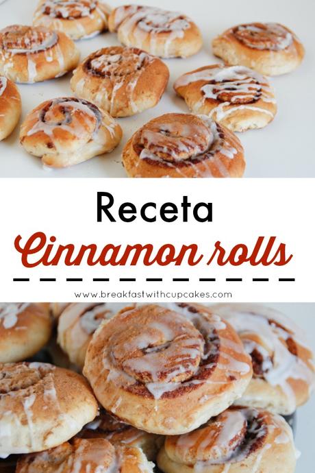 Receta: Cinnamon rolls o rollos de canela