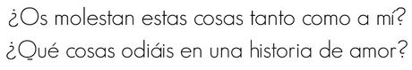 TTLG #16: Cosas que odio de los libros románticos