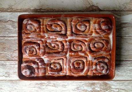 Receta de cinnamon rolls - rollitos de canela