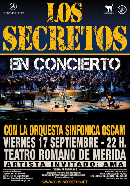 Los Secretos.- Teatro Romano de Mérida