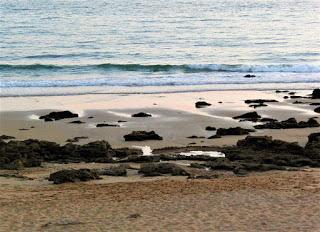 Playa, mar, rocas