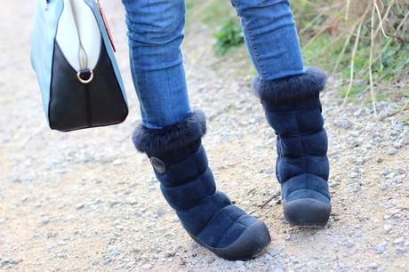 Look con blazer de rayas diplomáticas Look con blazer de rayas diplomáticas