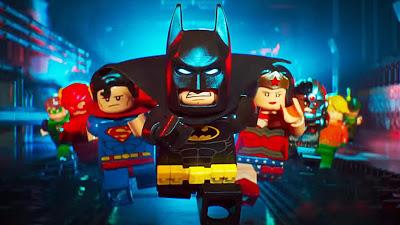 Poster Batman la Lego Pelicula
