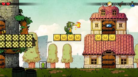 Mira cómo se cambia de HD a 8 bits en Wonder Boy The Dragon's Trap Mira cómo se cambia de HD a 8 bits en Wonder Boy The Dragon's Trap