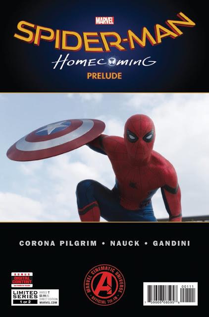 Así luce el comic preludio de ‘Spider-Man: Homecoming’