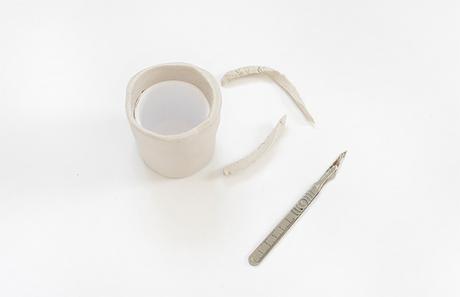 DIY: MIni Maceteros con pasta blanca de modelar DIY: MIni Maceteros con pasta blanca de modelar