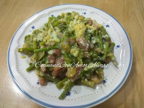 Revuelto de Espárragos Trigueros Revuelto de Espárragos Trigueros