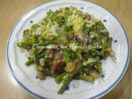 Revuelto de Espárragos Trigueros Revuelto de Espárragos Trigueros