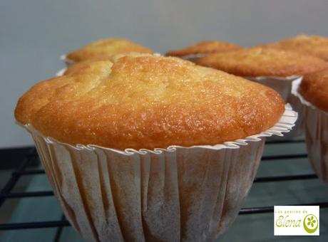 Magdalenas de limón Magdalenas de limón