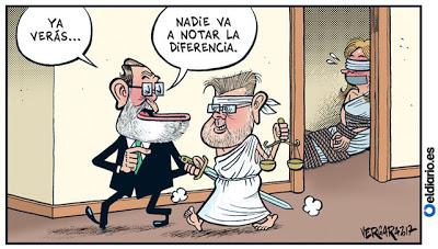 Rajoy y un señor de Murcia