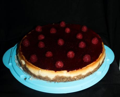 CHEESECAKE DE FRAMBUESAS