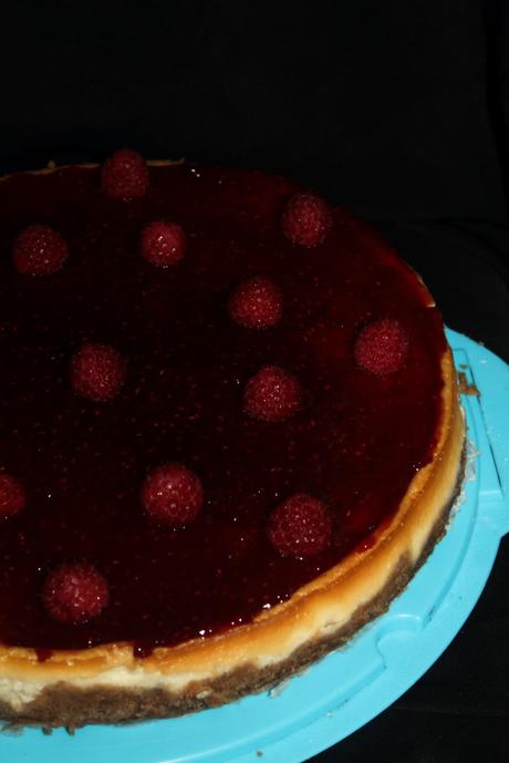 CHEESECAKE DE FRAMBUESAS