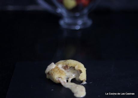 Croqueta Líquida de Compango de Pote de Antroxu o de Carnaval Croqueta Líquida de Compango de Pote de Antroxu o de Carnaval