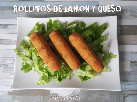 ROLLITOS DE JAMÓN Y QUESO