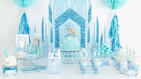 Tarta de Elsa de Frozen, tutorial DIY