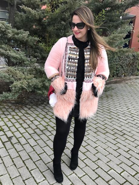 Pink coat