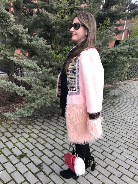 Pink coat