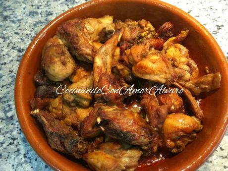 Conejo al Ajillo Conejo al Ajillo