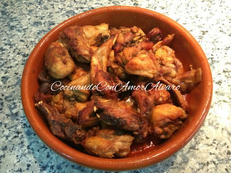 Conejo al Ajillo Conejo al Ajillo