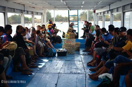 Barco de Gili a Lombok