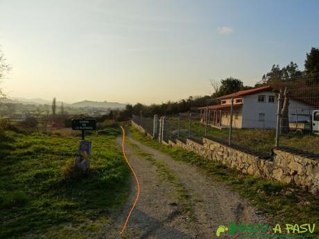 Camino de Santiago a su paso por Sariego