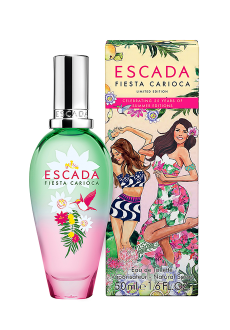 Escada celebra el 25 Aniversario de sus fragancias de verano con Fiesta Carioca