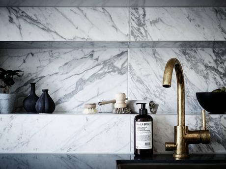 Mármol de carrara y las cocinas nórdicas. paperblog Cocina Nordicas inspiraciones