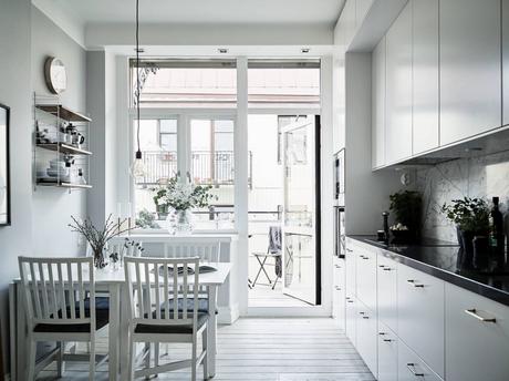 Mármol de carrara y las cocinas nórdicas. paperblog Cocina Nordicas inspiraciones