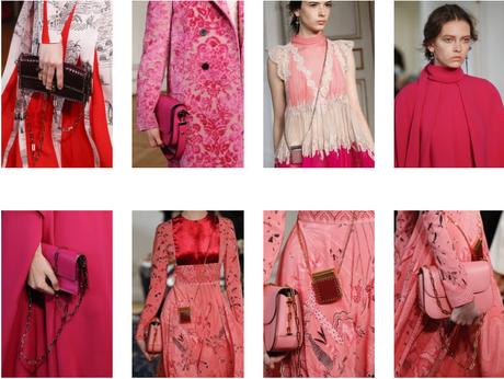 Detalles desfile de Valentino :) Tendencia para esta Primavera: Rosa ¿Femenino o masculino?