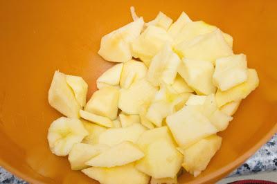 Tarta sencilla de manzana y yogur  en Thermomix sin gluten