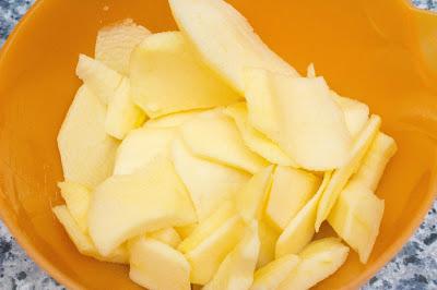 Tarta sencilla de manzana y yogur  en Thermomix sin gluten