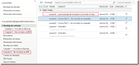 Qué sucede con la información de un OST luego de restaurar una base de datos de Exchange más antigua?