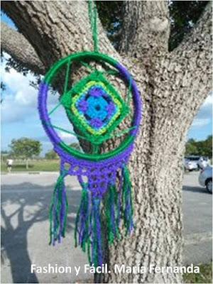 Atrapasueños o Mandala Sanador (Dream catcher, mandala for health)