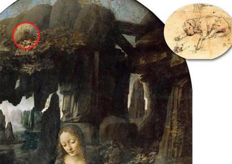 Descubren un mensaje cifrado en un cuadro de Leonardo Da Vinci (Pinturas)