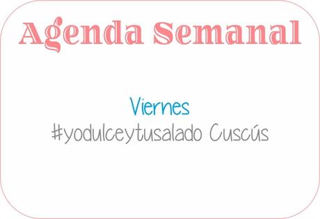 Agenda Semanal 6/03 - 12-03