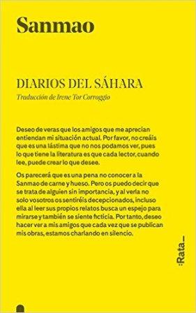 Diarios del Sáhara - Sanmao