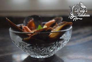 Mejillones en salsa Mejillones en salsa