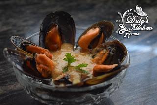 Mejillones en salsa Mejillones en salsa