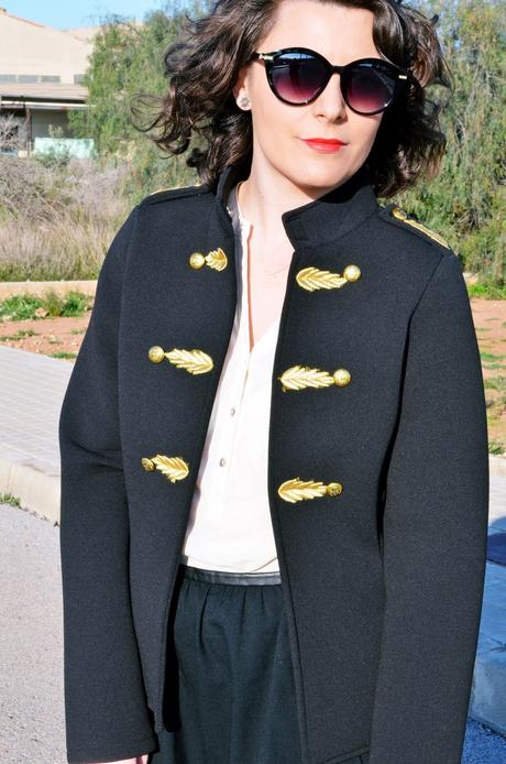 Chaqueta estilo militar Chaqueta estilo militar