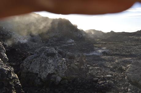 Los campos de lava del Krafla