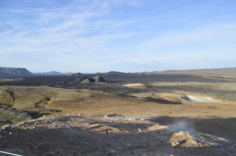 Los campos de lava del Krafla