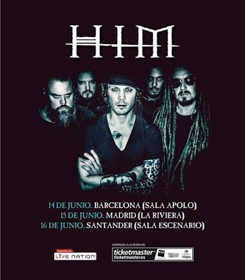 HIM anuncian su separación tras la gira de despedida de este año HIM anuncian su separación tras la gira de despedida de este año