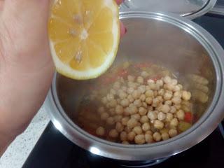 MASALA DE GARBANZOS Y VERDURAS