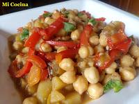 MASALA DE GARBANZOS Y VERDURAS