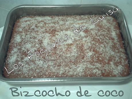 BIZCOCHO DE COCO