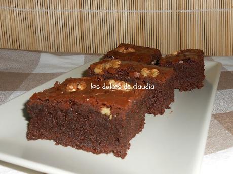 brownies de chocolate