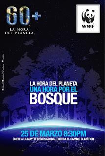 Este 25 de marzo la Hora del Planeta en Chile será también la hora del bosque