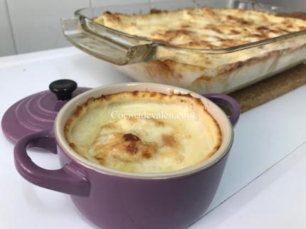 Coliflor gratinado